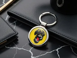 Personalisiertes Glanz-Schlüsselanhänger Limited Edition